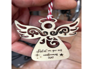 Anjinho Mensagem Personalizada 8cm